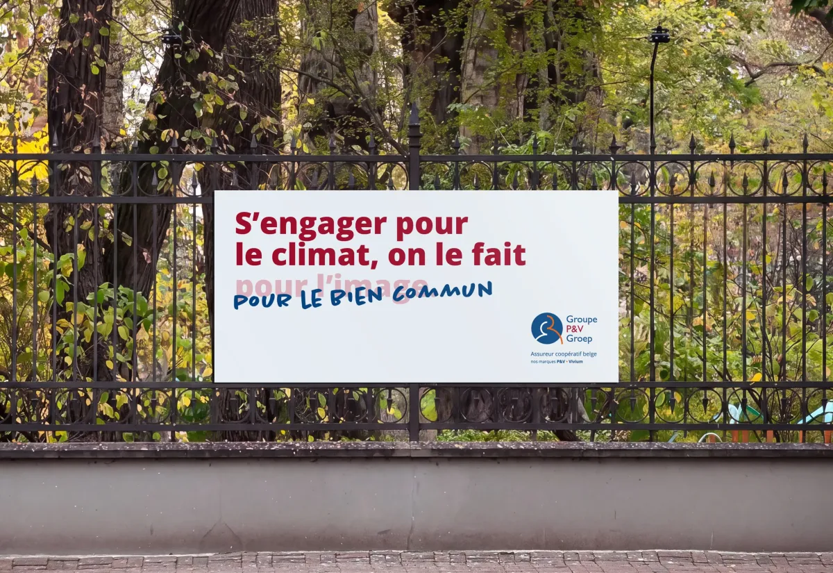 Mockup Billboard - S'engager pour le climat