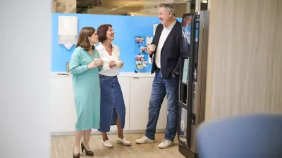 Philippe Connie Evelien koffie