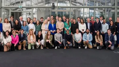 Groepsfoto van Belgium's 40 under 40